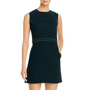 NWT Donna Karen deep green dress, pockets, size 6